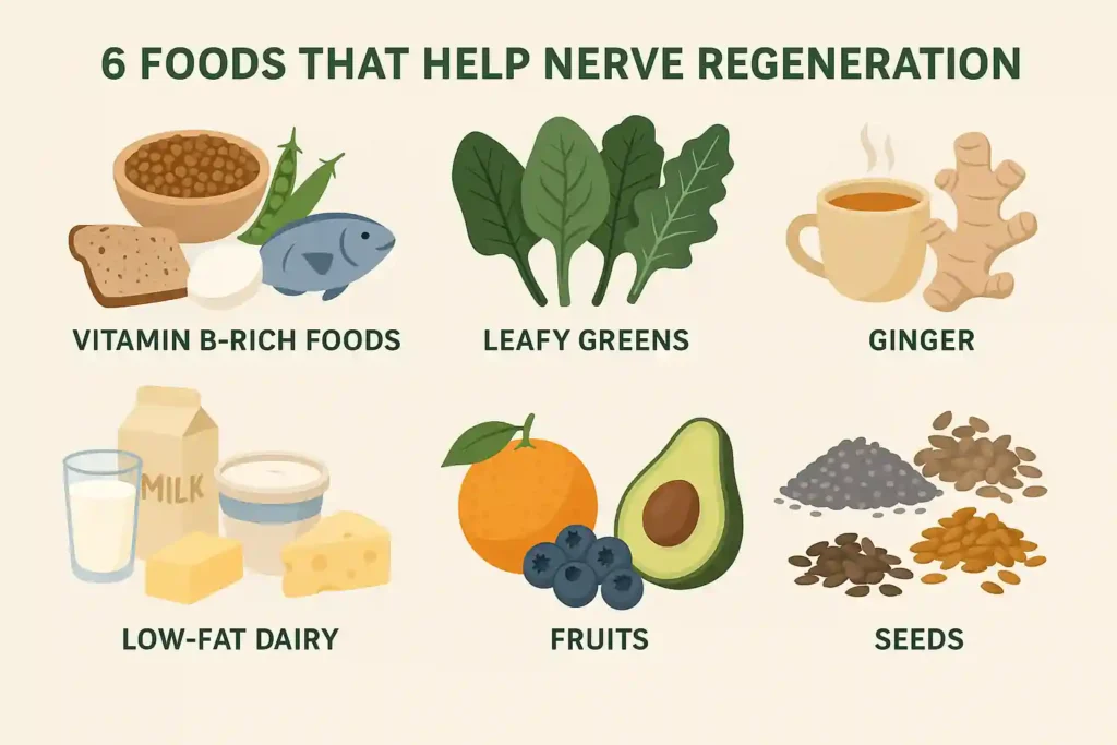 6 Foods That Help Nerve Regeneration Naturally – Backed by a Neurologist 1 foods for nerve regeneration