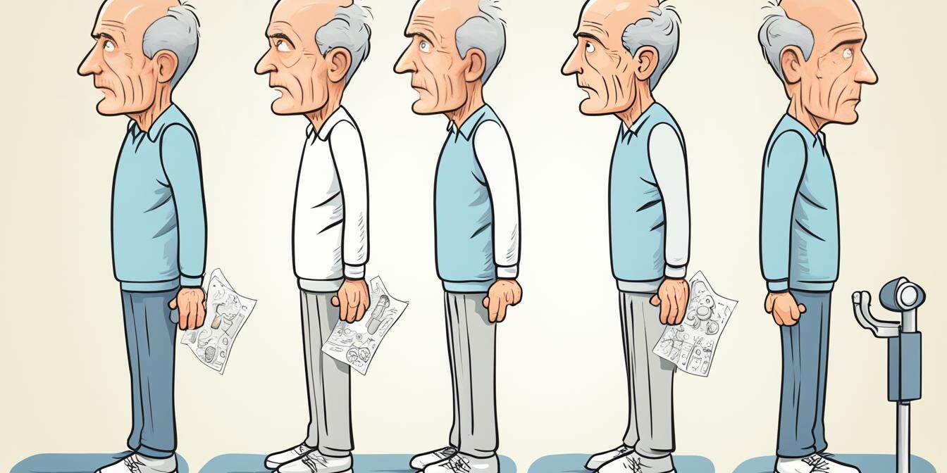 Multiple system atrophy symptoms include impaired speech, difficulty swallowing, loss of balance and coordination, urinary problems, and muscle stiffness.