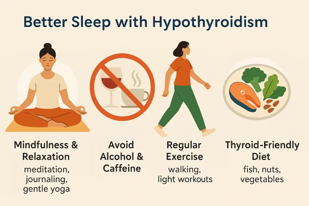4 Strategies for Better Sleep with Hypothyroidism 4 hypothyroidism_insomnia