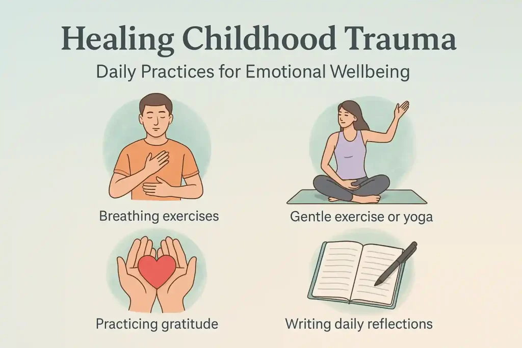 how to heal from childhood trauma​