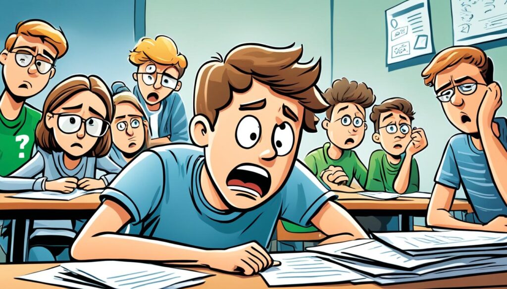 test anxiety in teens