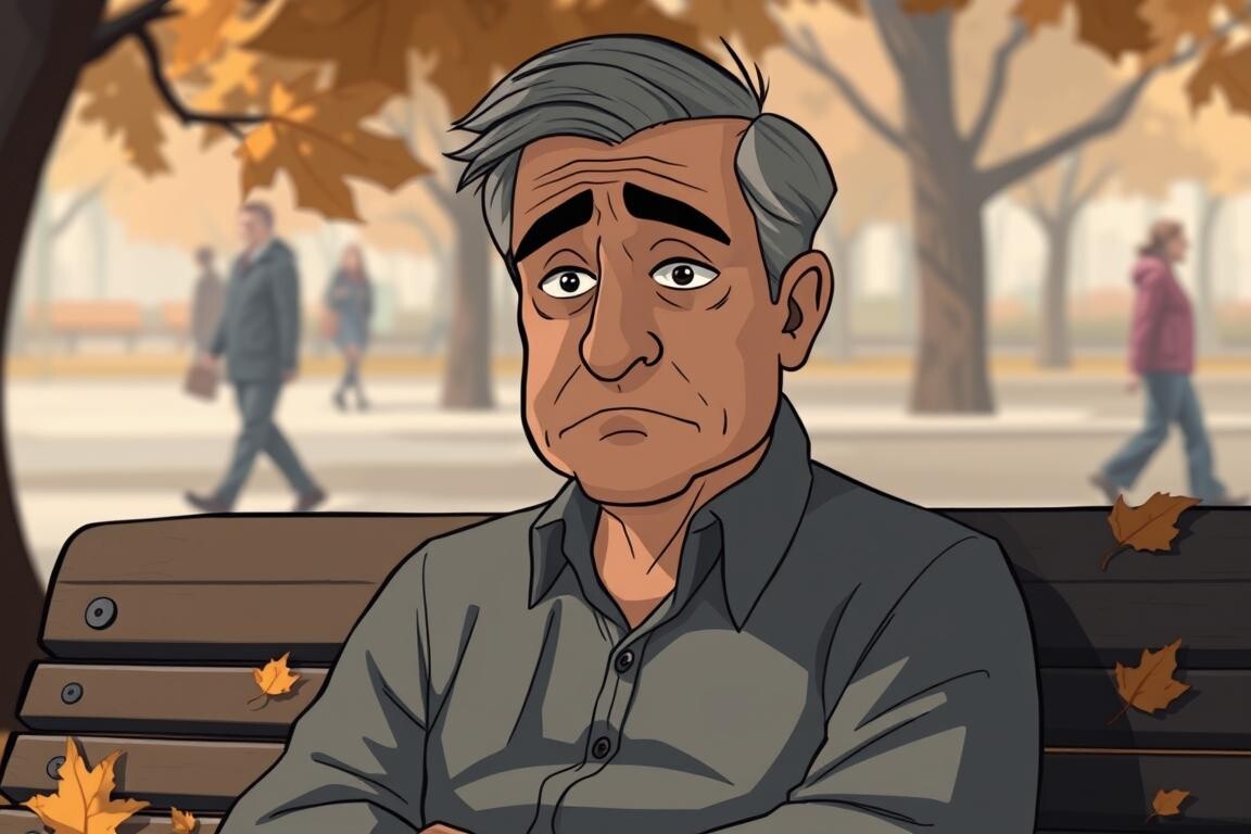 symptoms of depression in men