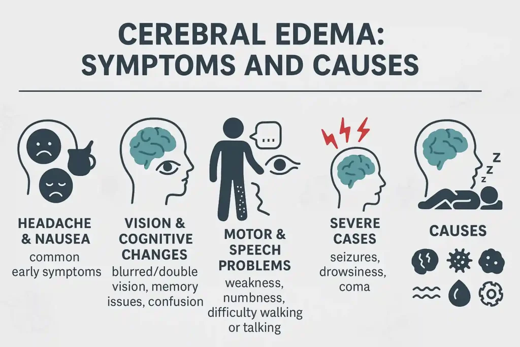 Cerebral Edema (Brain Swelling) 3 brain_swelling_symptoms