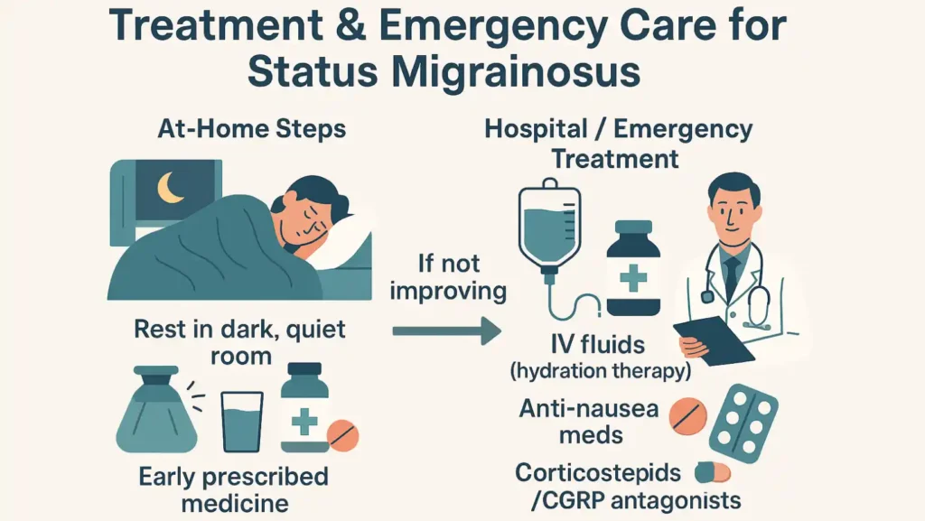 What Is Status migrainosus? 4 status migrainosus treatment