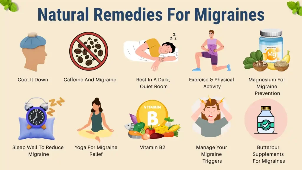 Home Remedies for Migraines 2 natural remedies for migraines