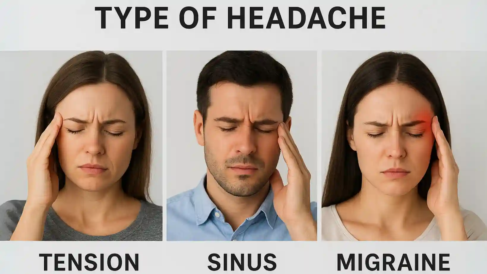Difference Between Migraine and Other Types of Headaches 42 migraine headache