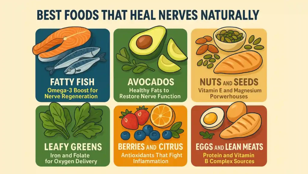 foods that heal nerves naturally
