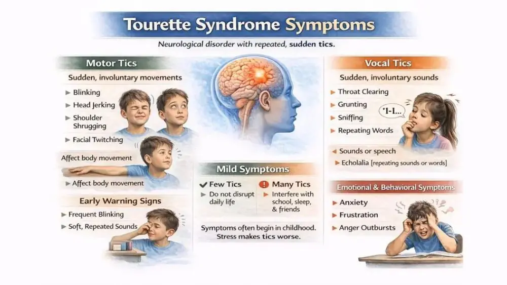 Tourette Syndrome Symptoms