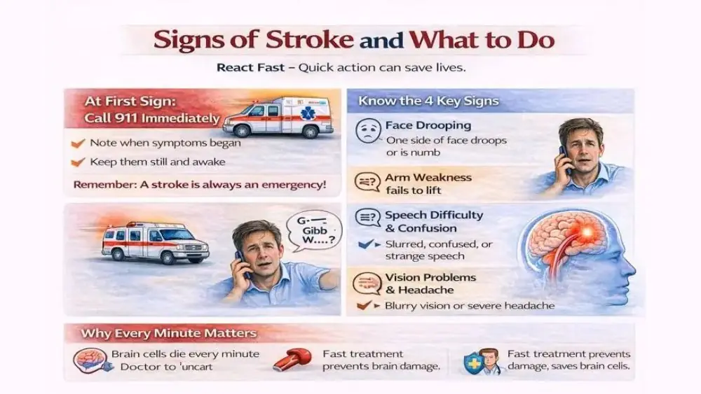 Signs of Stroke and What to Do