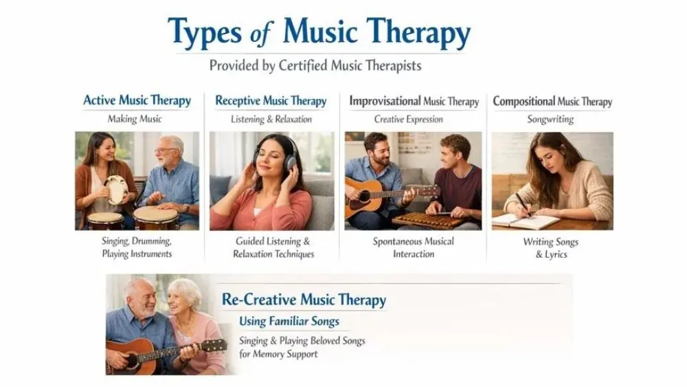 Different Types Of Music Therapy