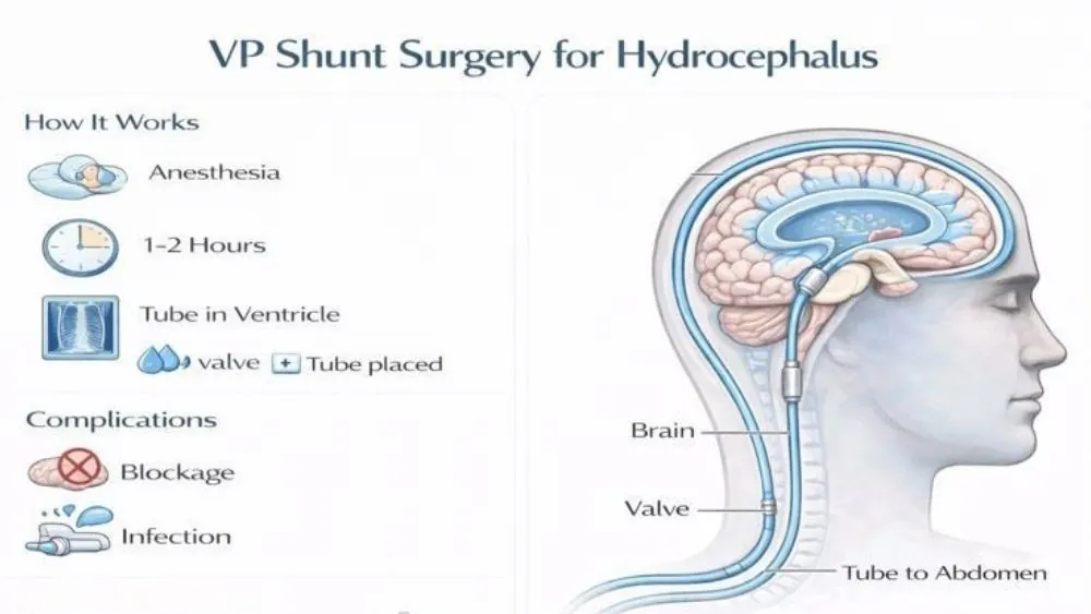 VP Shunt Surgery For Hydrocephalus