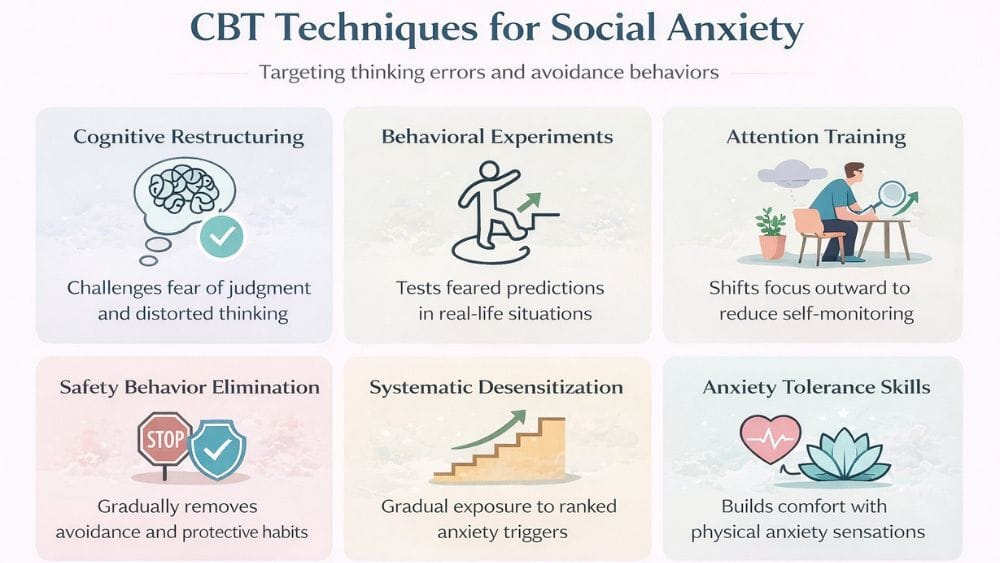 CBT Techniques for Social Anxiety Disorder