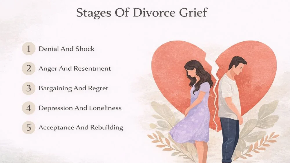 Stages Of Divorce Grief