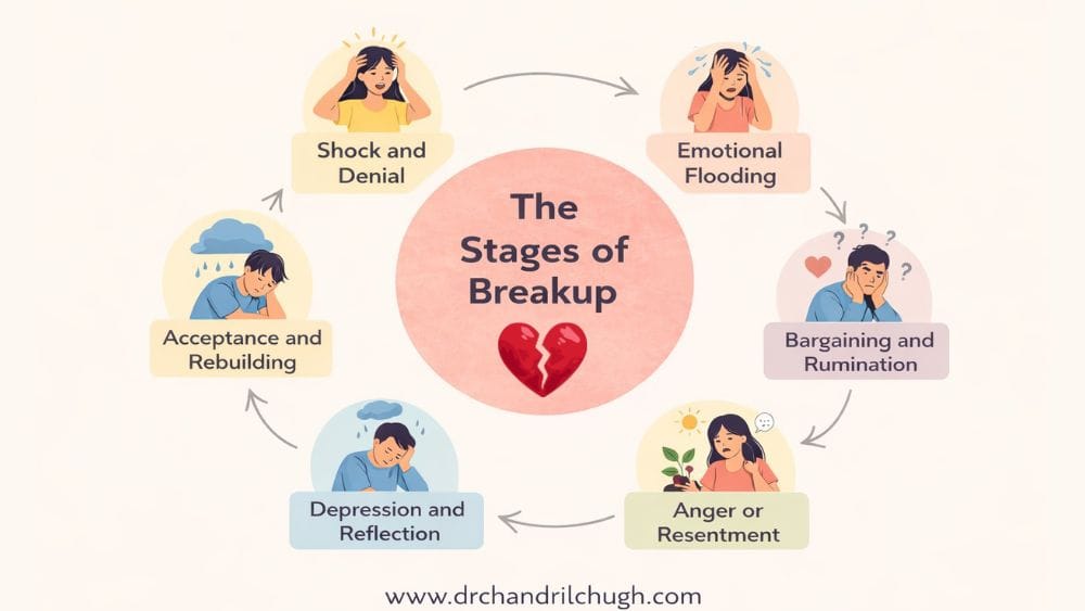 The Stages of Breakup Recovery