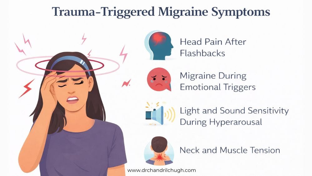 Trauma-Triggered Migraine Symptoms