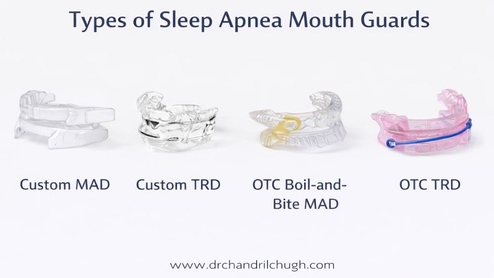 Types of Sleep Apnea Mouth Guards