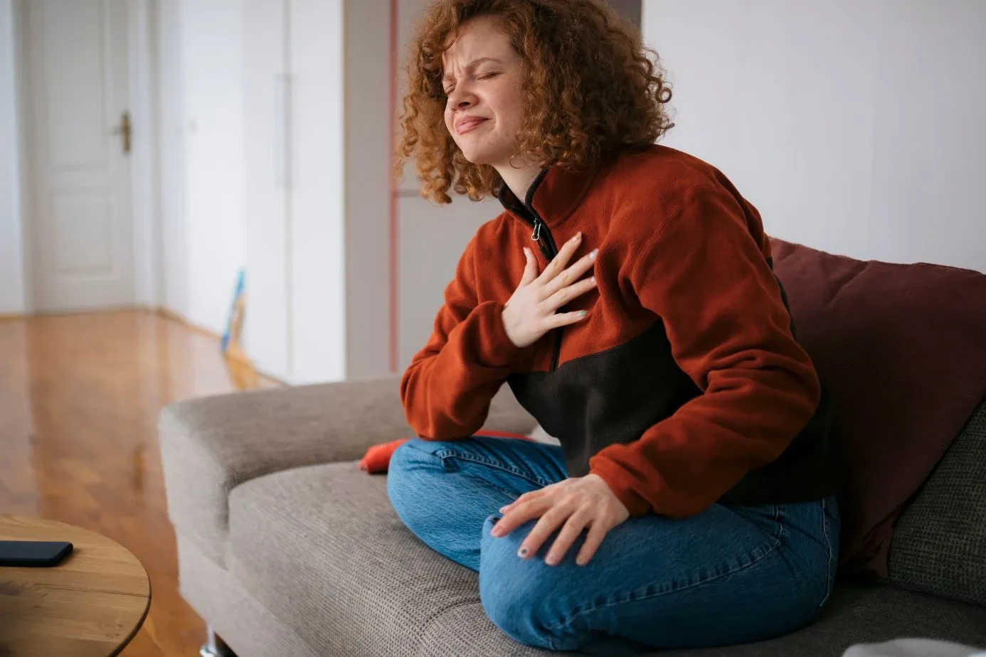 can stress and anxiety cause heartburn​