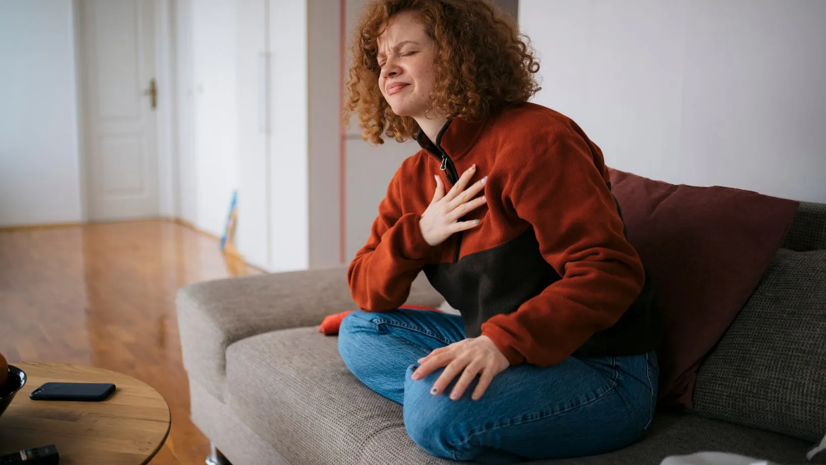 can stress and anxiety cause heartburn