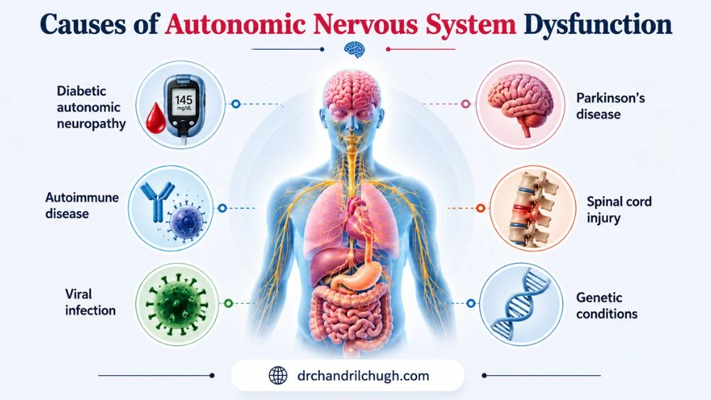 Causes of Autonomic Nervous System Dysfunction