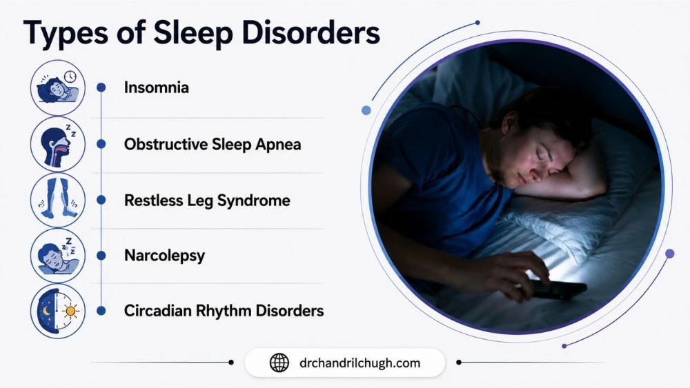 Types of Sleep Disorders and Brain Effects